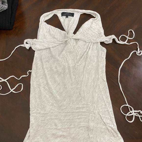 Robert Rodriguez heather grey halter top - Picture 5 of 6